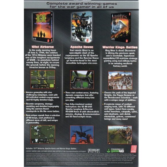 6 PC Games Lot1 - FACTORY SEALED! - Picture 3 of 7